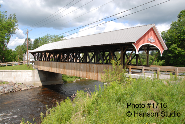 Lancaster, NH - Mechanic Street Bridge - Summer